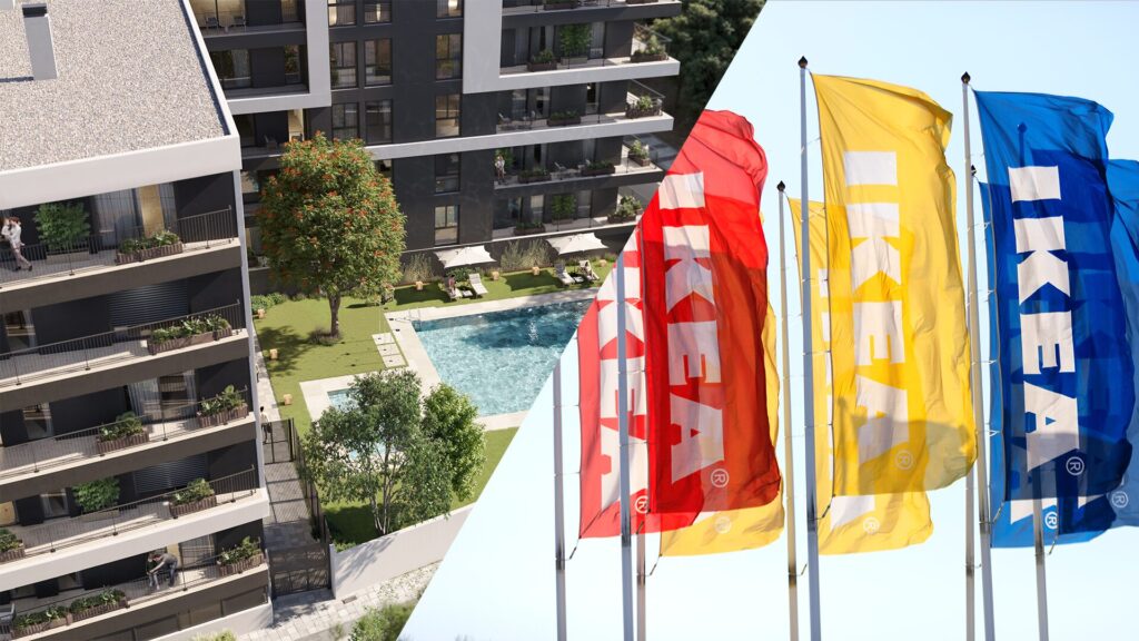 Samarbete med IKEA underlättar inflyttning i Distrito Universidad i Málaga